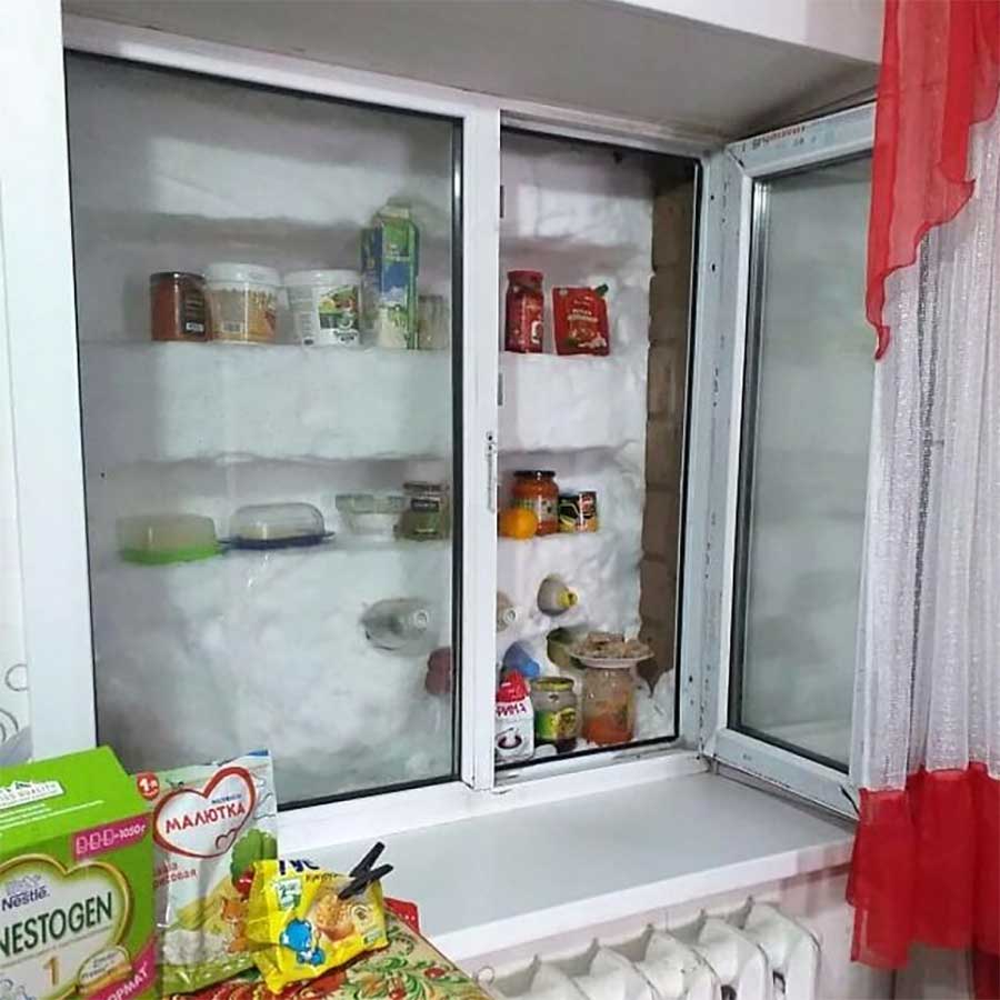 20 seltsame Kühlschränke