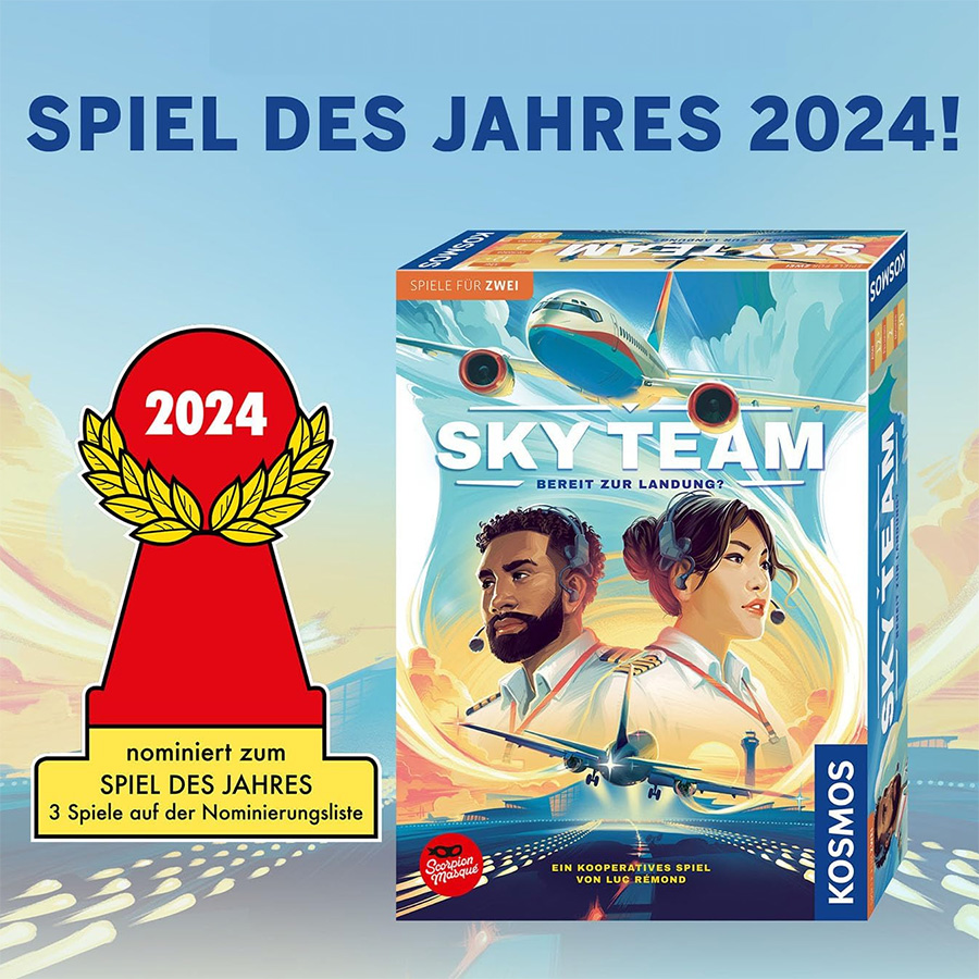 Spiel des Jahres 2024: „Sky Team“