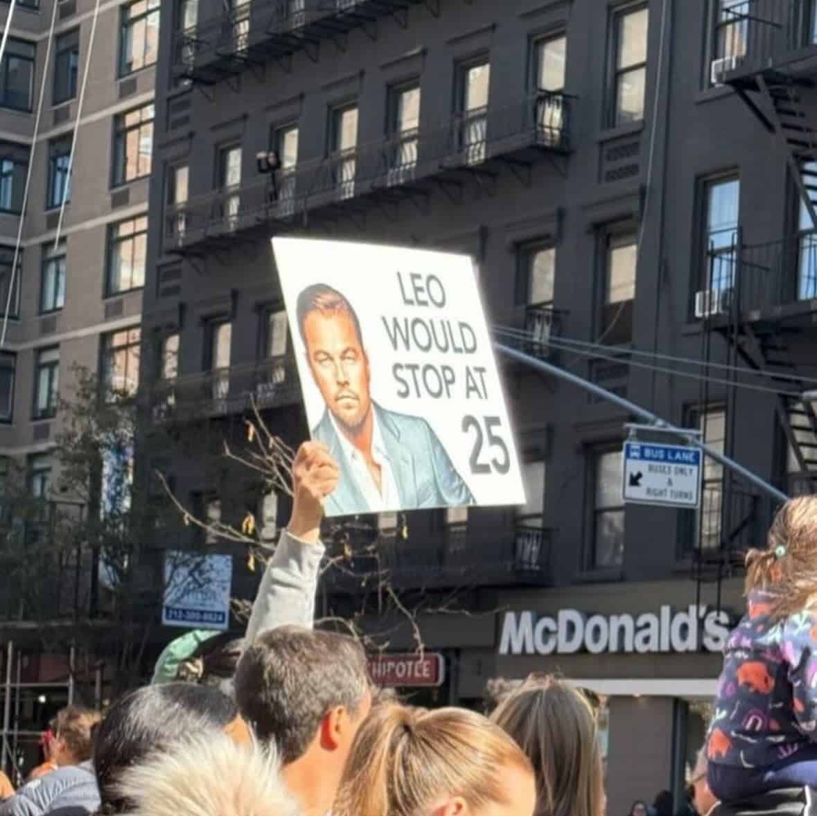 Lustige Schilder vom NYC-Marathon