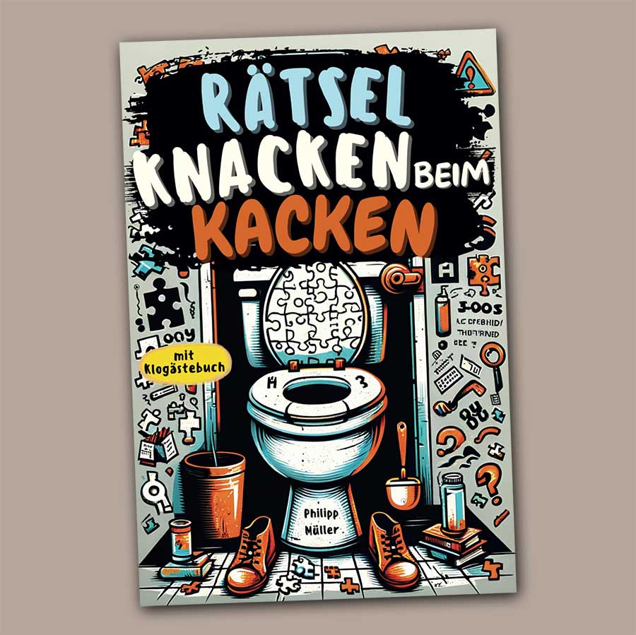 Buch „Rätsel knacken beim Kacken“