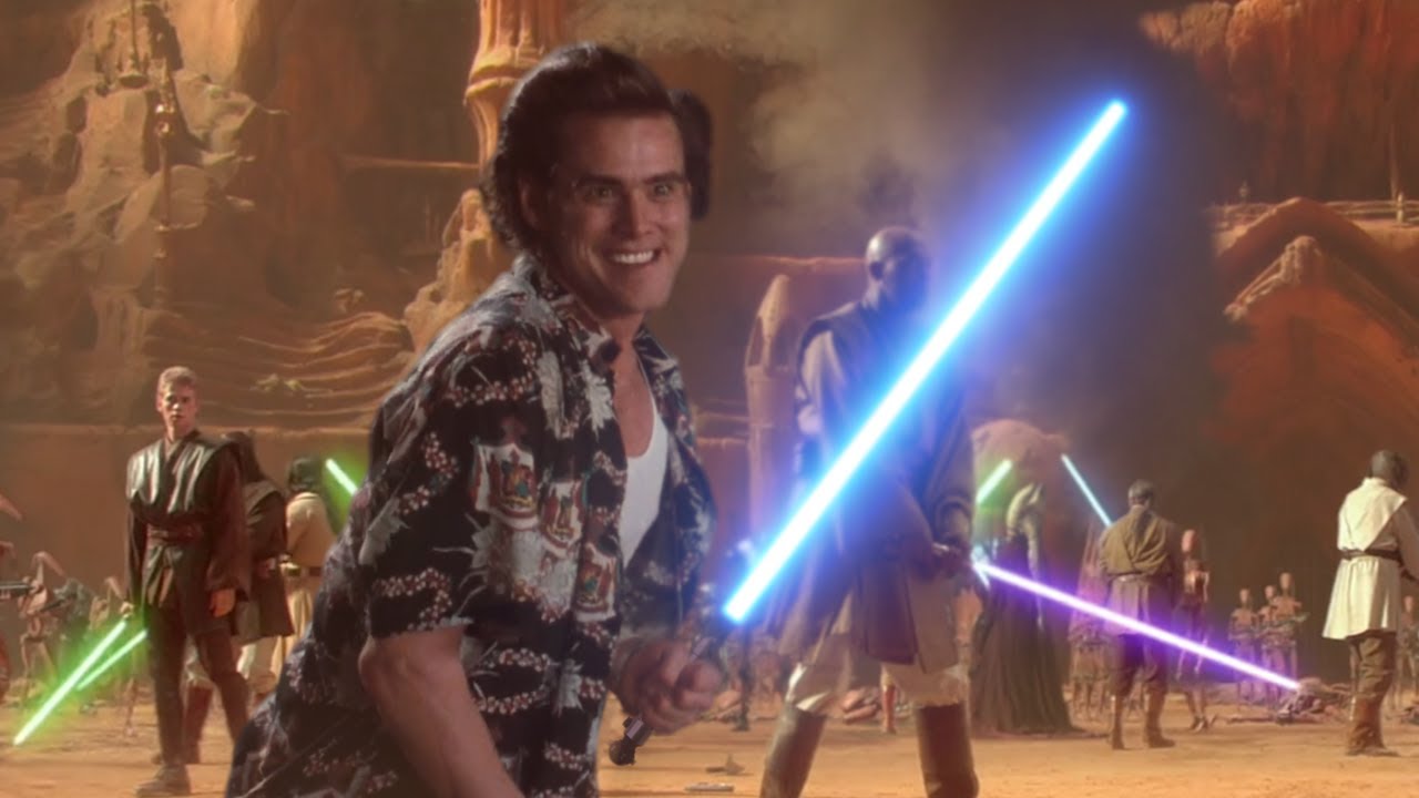 Jim Carrey in „Star Wars“